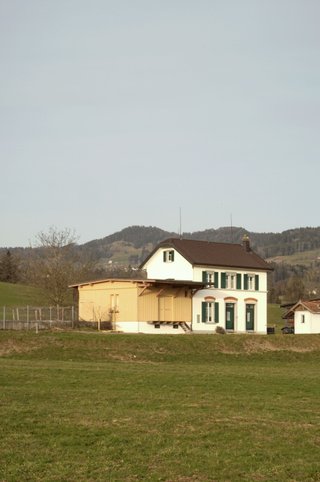 Historischer Bahhof Dürnten 1901