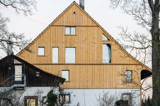 Bauernhaus Bubikon, Fassade - Massiv-Werk