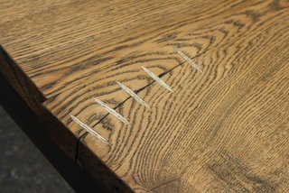 Tisch Detail Schmetterling-Verbindung Massiv-Werk