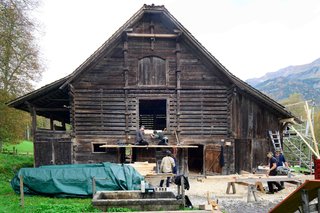STALLSCHEUNE [1838] Ballenberg in Brienz, BE