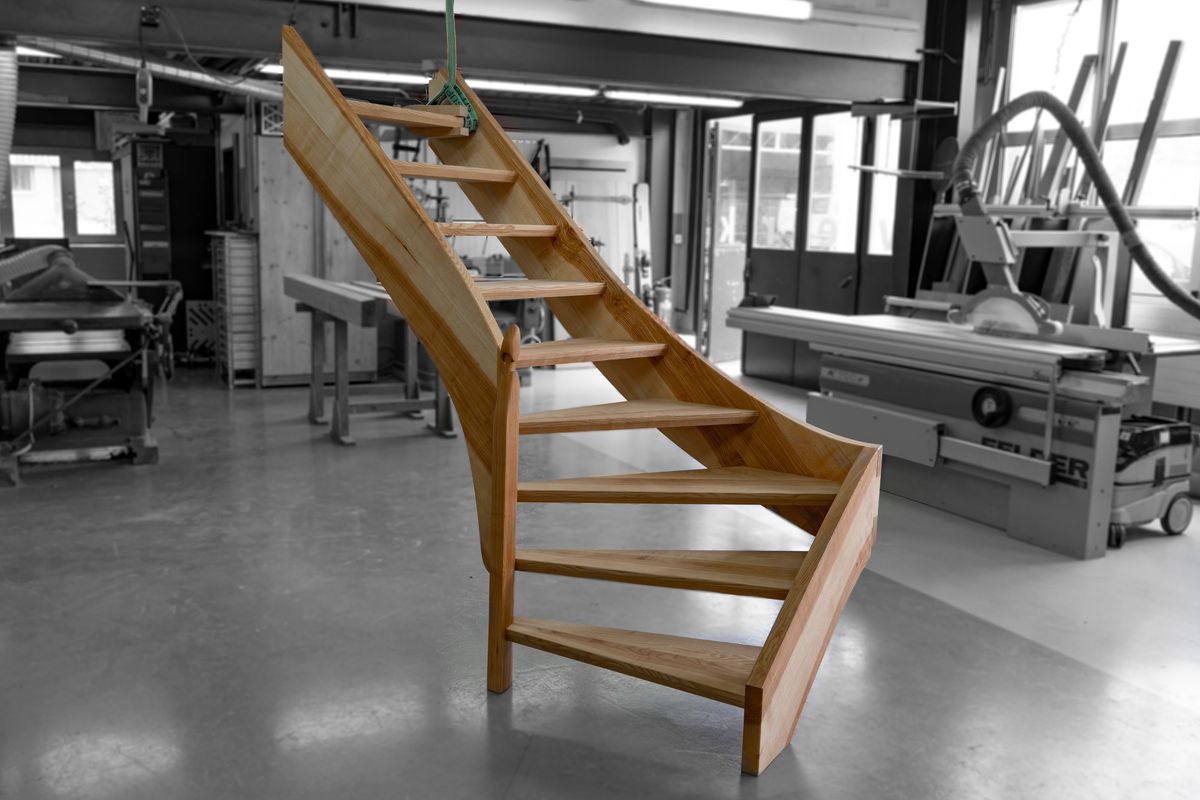 Holztreppe